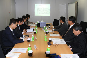 Participants engaging in lively discussion