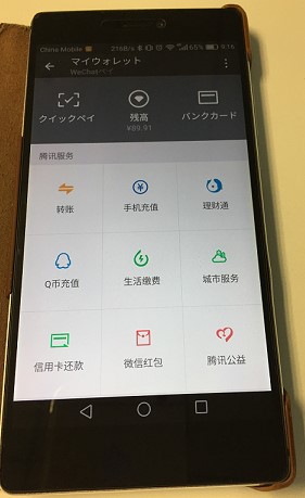The smartphone is contributing positively to the deployment of these on-line financing schemes.(A display of Investment Application)