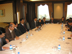 Participants at the round table