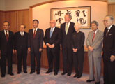 Chairman Tadahiro Sekimoto and speakers