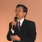 Professor Toru Maekawa of Cyber University in his keynote speech
