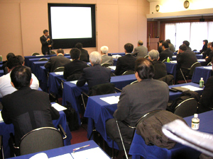 No empty seat in the lecture hall