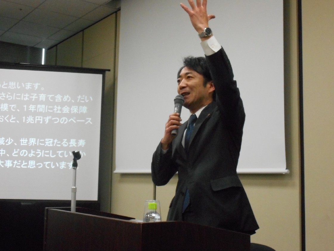 ご来賓挨拶　中川俊直衆議院議員