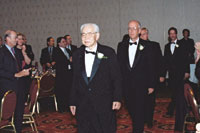Winners marching in